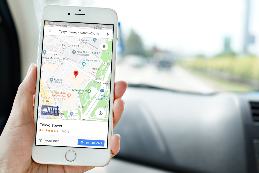 Google Maps na iPhone i Androidzie