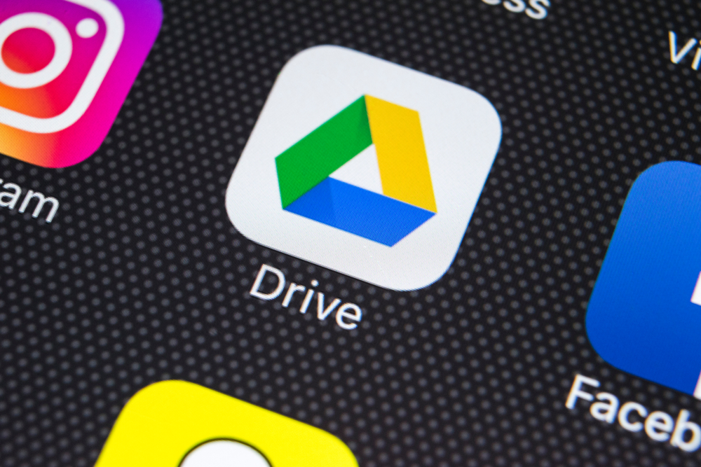 Pliki z Google Drive na iPhone'a