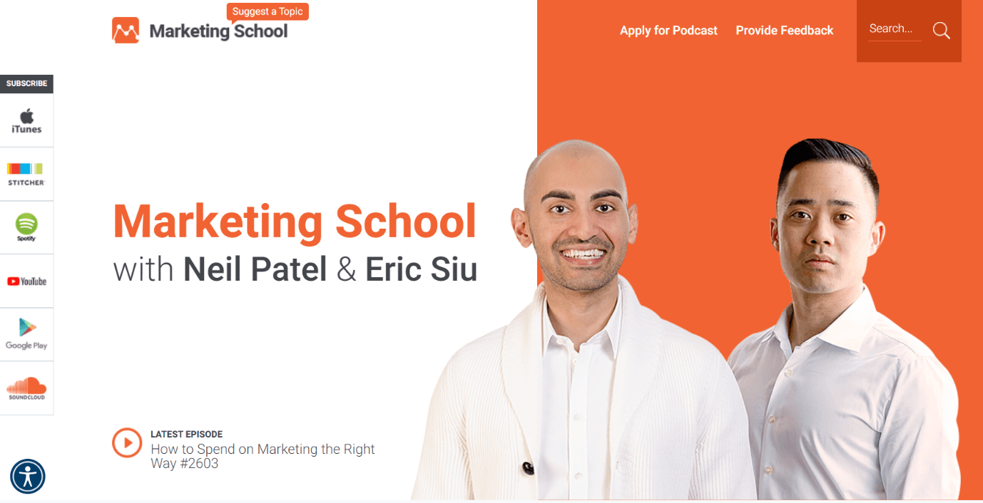 Marketing School - Neil Patel, Eric Siu