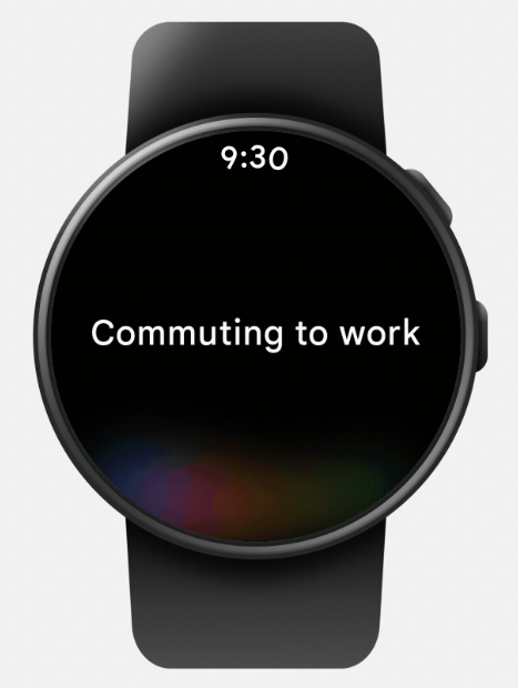 smartwatch - Wear OS - spersonalizowane rutyny