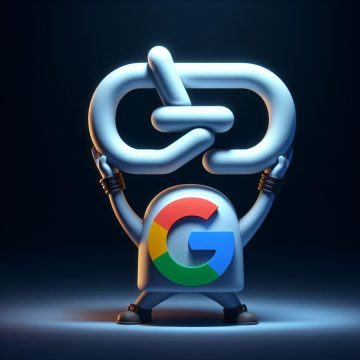 grafika, postać z logo Google