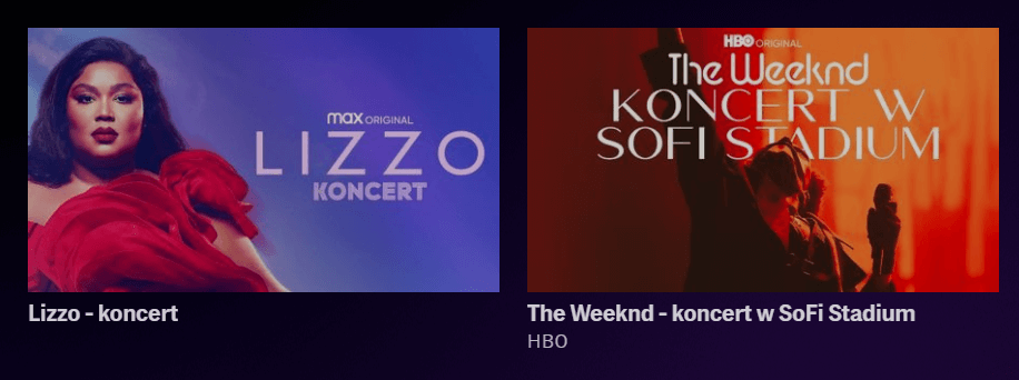 Płatny streaming koncertów na HBO Max